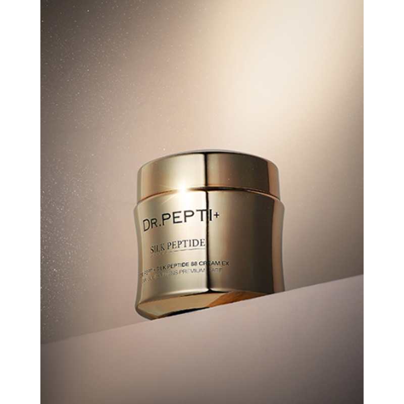 Kem dưỡng tinh chất vàng 24K chống lão hóa Dr.Pepti Silk Peptide 88 Cream EX