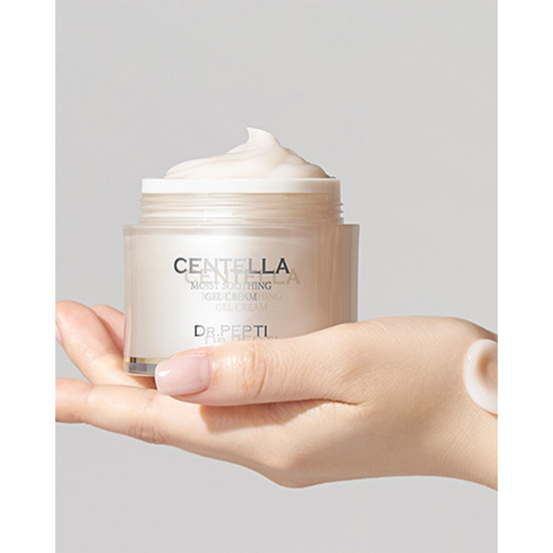Kem dưỡng ẩm phục hồi da Dr.Pepti Centella Moist Soothing Gel Cream